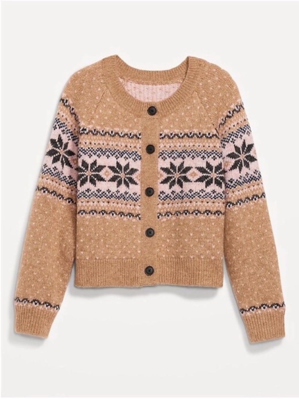 Old Navy Holiday Fair Isle Cardigan Sweater